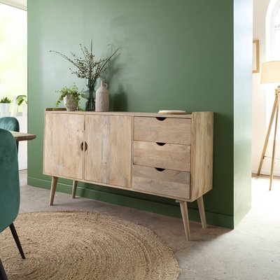 Buffet en bois de manguier  AUGUSTINE MADE IN MEUBLES 