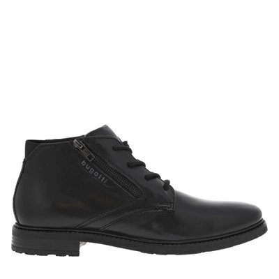 Bottines cuir talon décroché bas BUGATTI