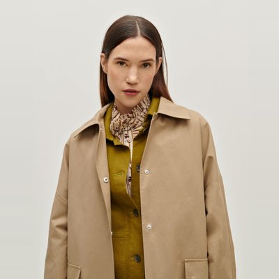 Trench contenant du coton MONOPRIX