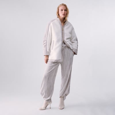 Bomber oversize en peluche LIU JO