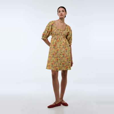 Robe courte imprimée en coton BIO GOTS MONOPRIX