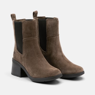Bottines à talon, en cuir, BELLEVAUX MID CHELSEA TIMBERLAND