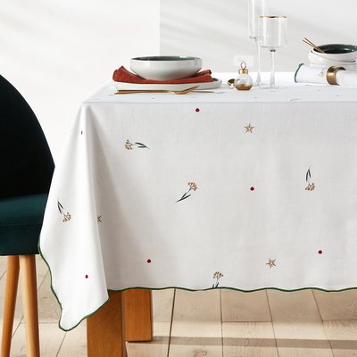 Скатерть из хлопка и льна, Floya LA REDOUTE INTERIEURS