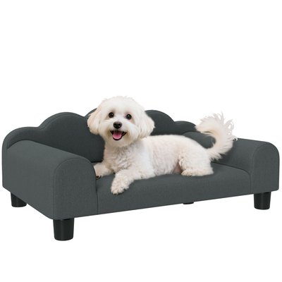 Lit canapé chien chat design contemporain coquillage PAWHUT
