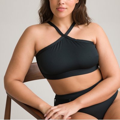 Haut de maillot de bain brassière maille texturée LA REDOUTE COLLECTIONS PLUS
