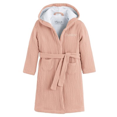 Peignoir rose personnalise La Redoute