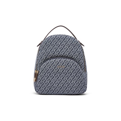 Sac à dos monogramme en denim LIU JO