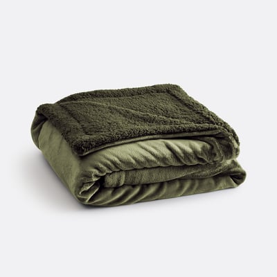 Plaid polaire et sherpa, Maxine LA REDOUTE INTERIEURS
