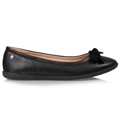 Ballerines avec détail nœud noir ISOTONER