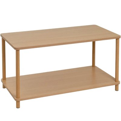 Table basse rectangulaire bois 80x40x41cm WADIGA