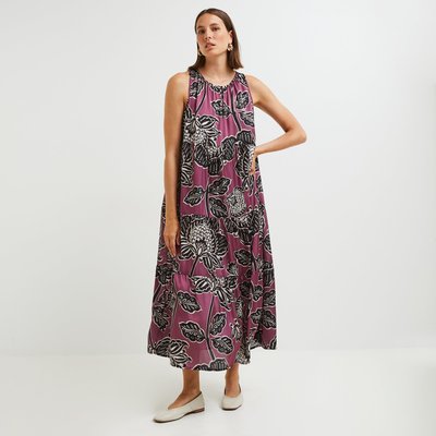 Robe longue sans manches unie, certifié Oeko-Tex MONOPRIX