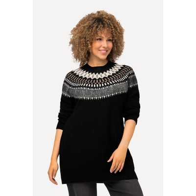 Pull norvégien à col rond et manches longues ULLA POPKEN