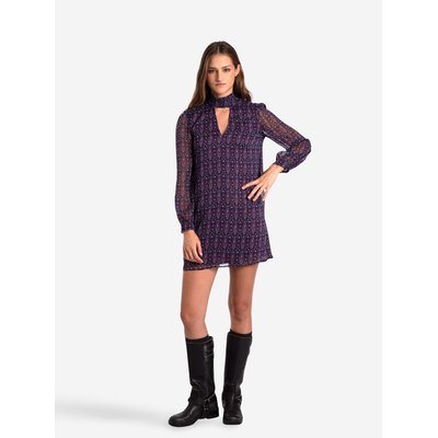 Robe courte à col montant THE-ARE