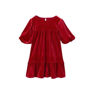 Robe velours VERTBAUDET