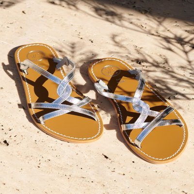 Mules Aleria Argent WHITESUN