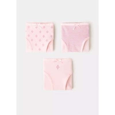 Pack 3 culottes coton combinés MANGO KIDS