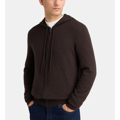 Gilet   nachcap zippé capuche cachemire GALERIES LAFAYETTE
