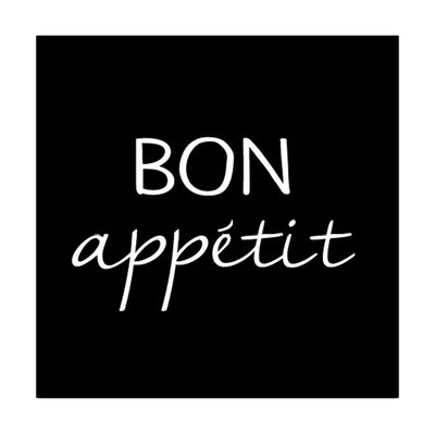 Lot de 20 serviettes papier bon appetit DOUCEUR D'INTÉRIEUR