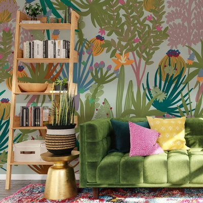 Papier peint panoramique Jungle cactus ACTE DECO