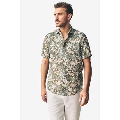 Chemise imprimée à manches courtes NEXT
