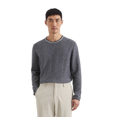Pull-over regular en mélange de coton et de lin bio MARC O'POLO
