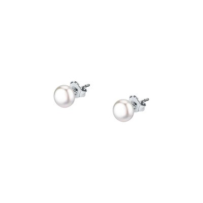 Boucles d'oreilles en argent 925 et perle de culture CLEOR
