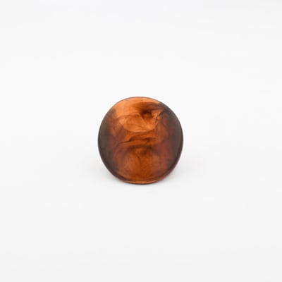 Grosse bague marron BALABOOSTE