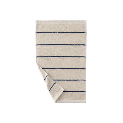 Serviette invité coton NAOUSSA CARRE BLANC