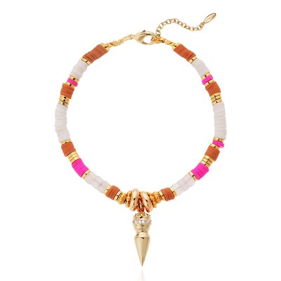 Bracelet avec perles et breloque réglable BANGALOR HIPANEMA