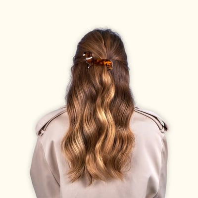 French barrette TECKEL COUCOU SUZETTE