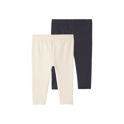 Lot de 2 leggings longs VERTBAUDET