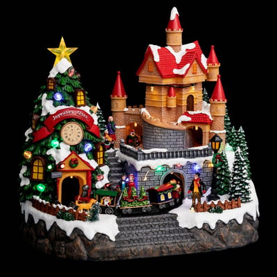Lutin Décoratif De Noël à Accrocher - 74 Cm - Feeric Lights & Christmas - Déco Festive Pour Sapin Ou Porte