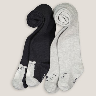 Комплект из двух оригинальных колготок LA REDOUTE COLLECTIONS