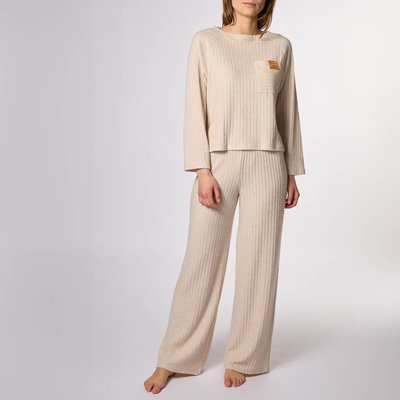 Stell Ribbed Lounge Pyjamas NAF NAF