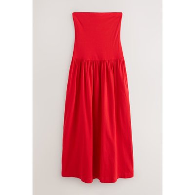 Robe longue bandeau avec taille tombante NEXT