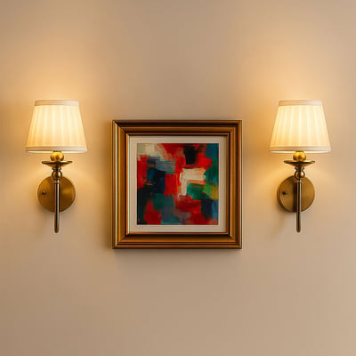 Set of 2 Vintage-Inspired Rechargeable Wall Lights ÉDITÉ