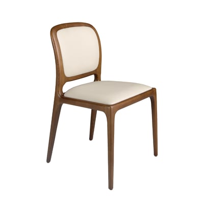 Chaise en simili cuir ANGEL CERDA