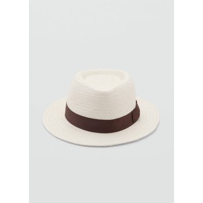 Chapeau fibre naturelle nœud MANGO