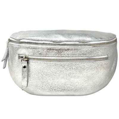 Sac banane en cuir grainé LOU-ANN OH MY BAG