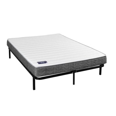 Matelas mousse mémoire, sommier, pieds TERRE DE NUIT