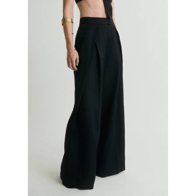 Pantalon pinces wideleg MANGO