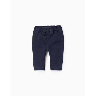 Pantalon en Sergé avec Nœud ZIPPY