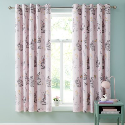 Bunny Tails Ditsy Flowers Curtains CATHERINE LANSFIELD