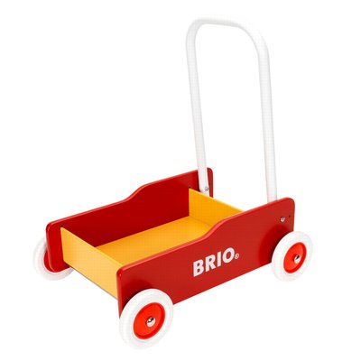 Chariot de marche rouge et jaune BRIO