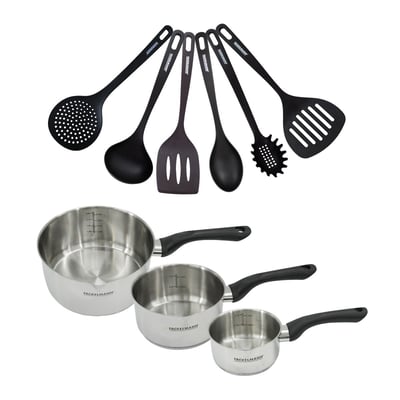 Batterie de cuisine 3 casseroles 12/16/20cm GENEVA FACKELMANN