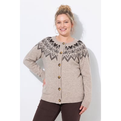 Cardigan motif norvégien ULLA POPKEN