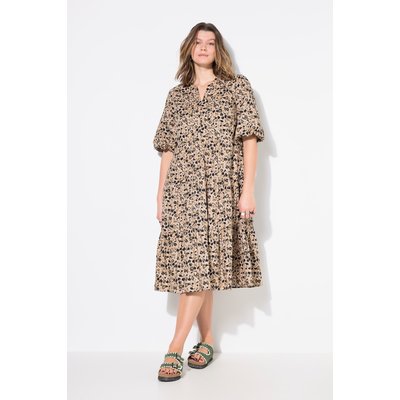 Robe midi à volants, imprimé à fleurs STUDIO UNTOLD