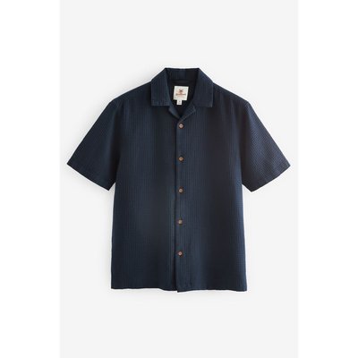 Chemise à manches courtes en tissu texturé NEXT