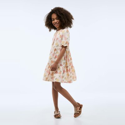 Robe imprimée en coton MONOPRIX