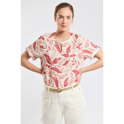 Blouse motifs végétaux - lin ARMOR-LUX